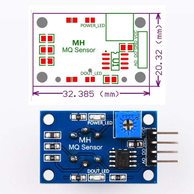 MQ2 MQ3 MQ4 MQ5 MQ-6 MQ-7 MQ-8 - Muscle Sensor Emg 리뷰 및 가격